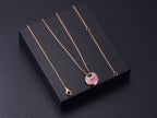 ⭐Miroze AMULETTE ROSE GOLD PINK MOP NECKLACE