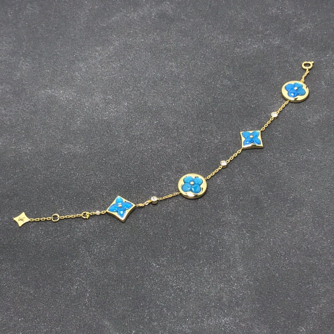 [⭐Miroze]STAR AND SUN TURQUOISE 4 MOTIFS 3 DIAMONDS