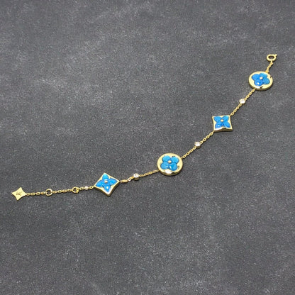 [⭐Miroze]STAR AND SUN TURQUOISE 4 MOTIFS 3 DIAMONDS