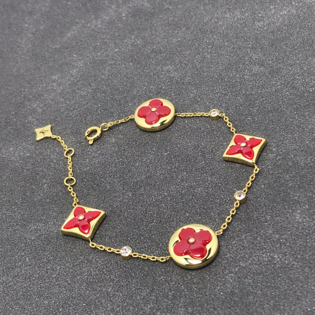 [⭐Miroze]STAR AND SUN CARNELIAN 4 MOTIFS 3 DIAMONDS