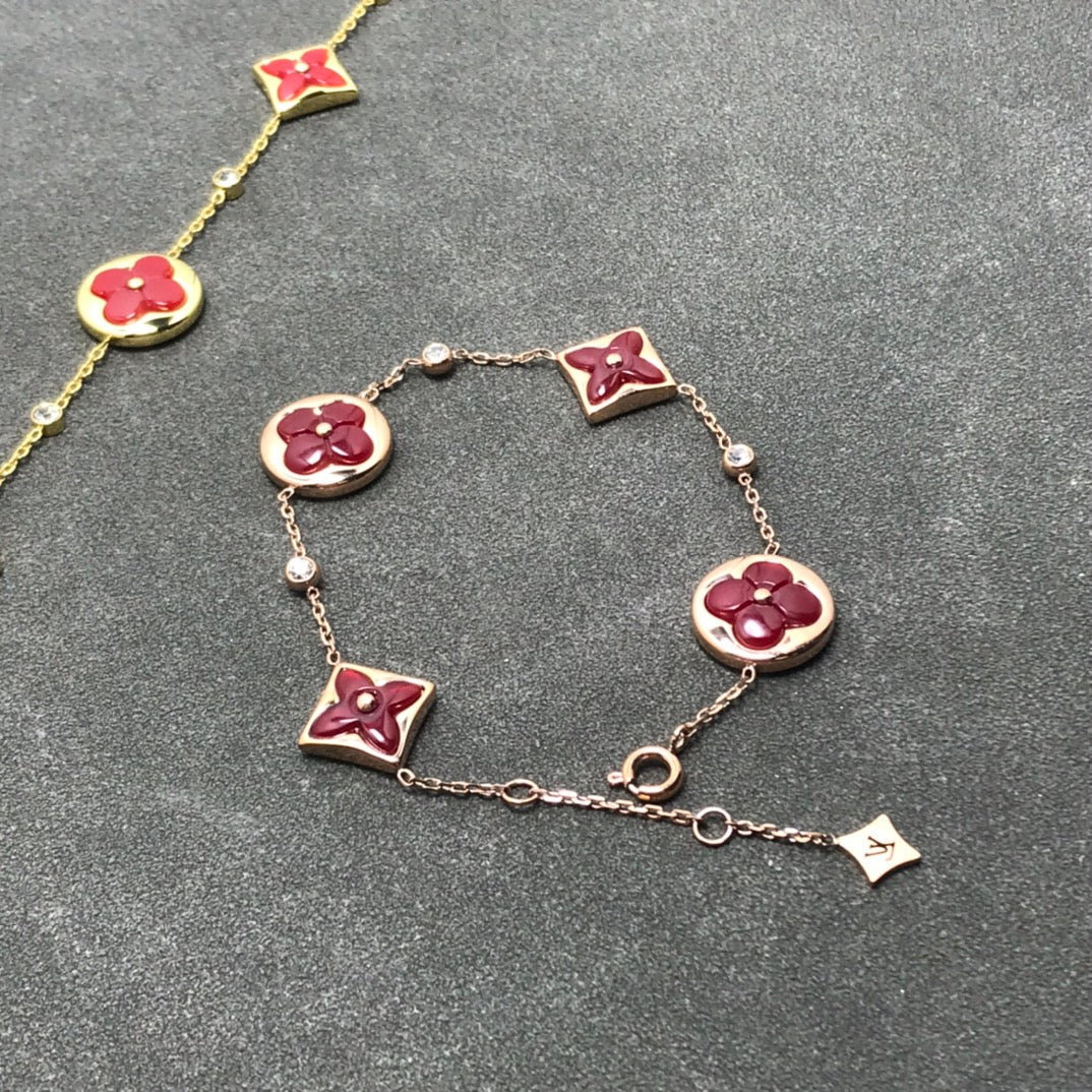 ⭐Miroze STAR AND SUN CARNELIAN 4 MOTIFS 3 DIAMONDS