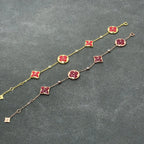 ⭐Miroze STAR AND SUN CARNELIAN 4 MOTIFS 3 DIAMONDS