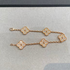 [⭐Miroze ] New  CLOVER 5 MOTIF FULL DIAMOND BRACELET COLLECTION