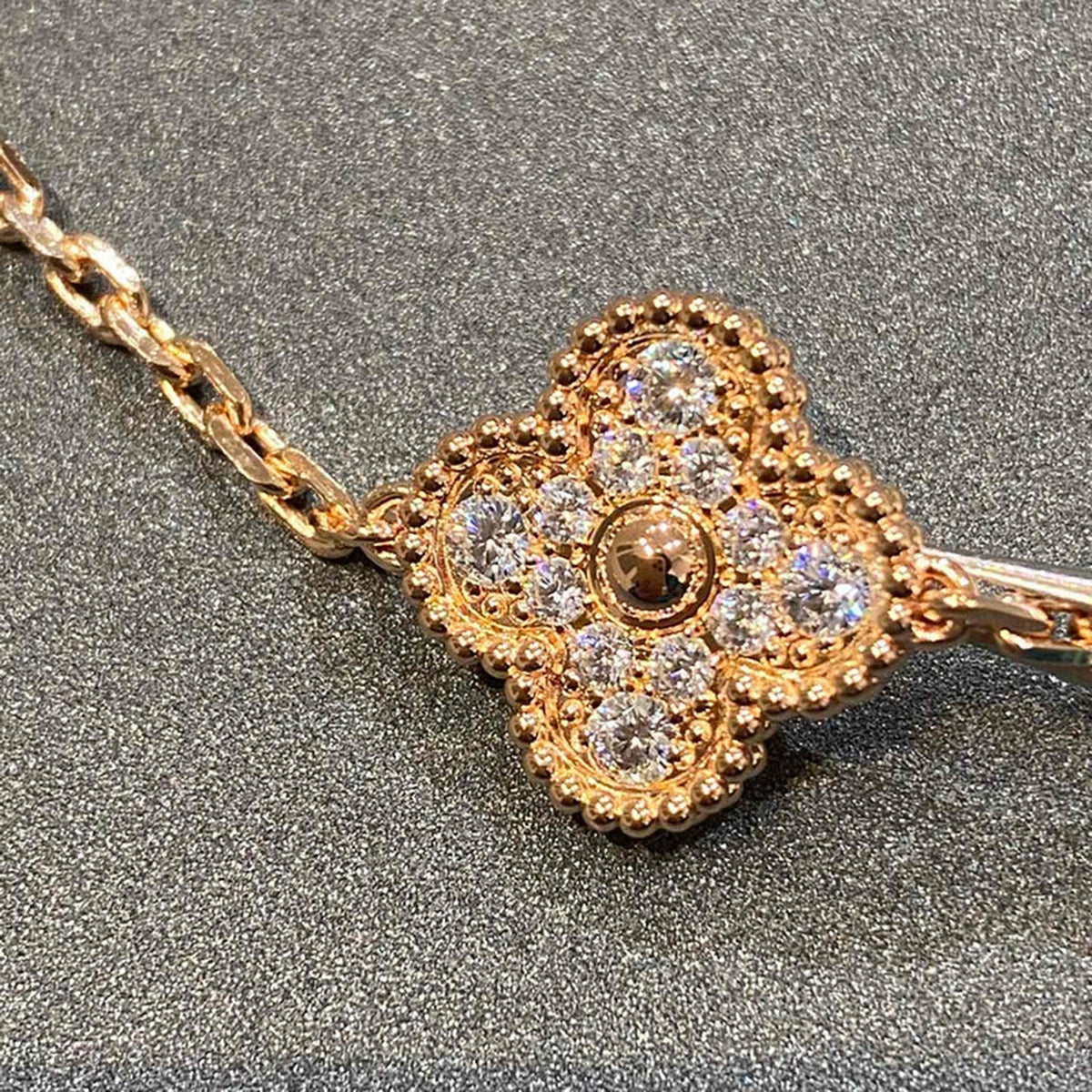[⭐Miroze ] New  CLOVER 5 MOTIF FULL DIAMOND BRACELET COLLECTION