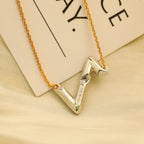 ⭐Miroze VOLT SILVER DIAMOND PEDANT NECKLACE