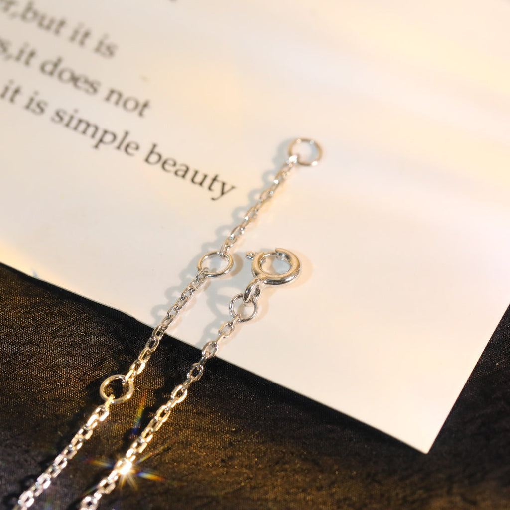 ⭐Miroze SUN MOTIF PINK MOP SILVER BRACELET