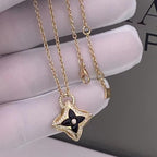 ⭐Miroze STAR PEDANT PINK GOLD DIAMOND NECKLACE
