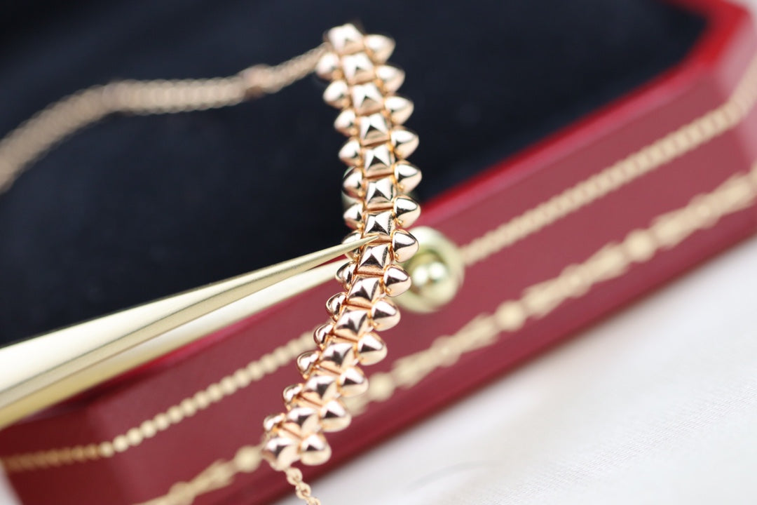 [⭐Miroze]CLASH PINK GOLD NECKLACE
