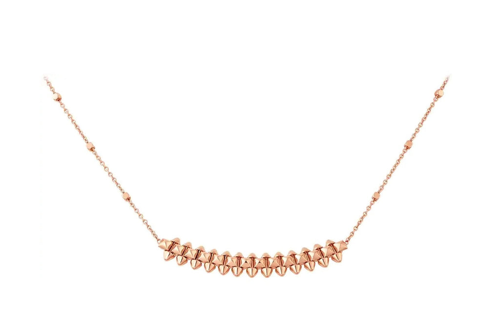 ⭐Miroze CLASH PINK GOLD NECKLACE