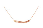 ⭐Miroze CLASH PINK GOLD NECKLACE