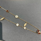 ⭐Miroze LUCKY SPRING 15 MOTIFS GOLD NECKLACE