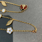 ⭐Miroze LUCKY SPRING 15 MOTIFS GOLD NECKLACE