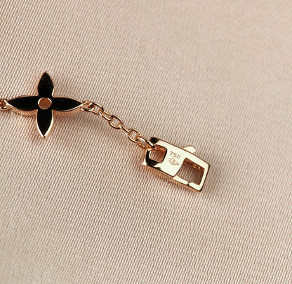 [⭐Miroze]STAR AND SUN 7 MOTIFS GOLD BRACELET