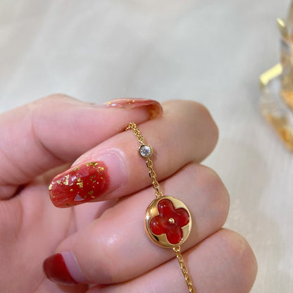 [⭐Miroze]SUN PEDANT CARNELIAN BRACELET