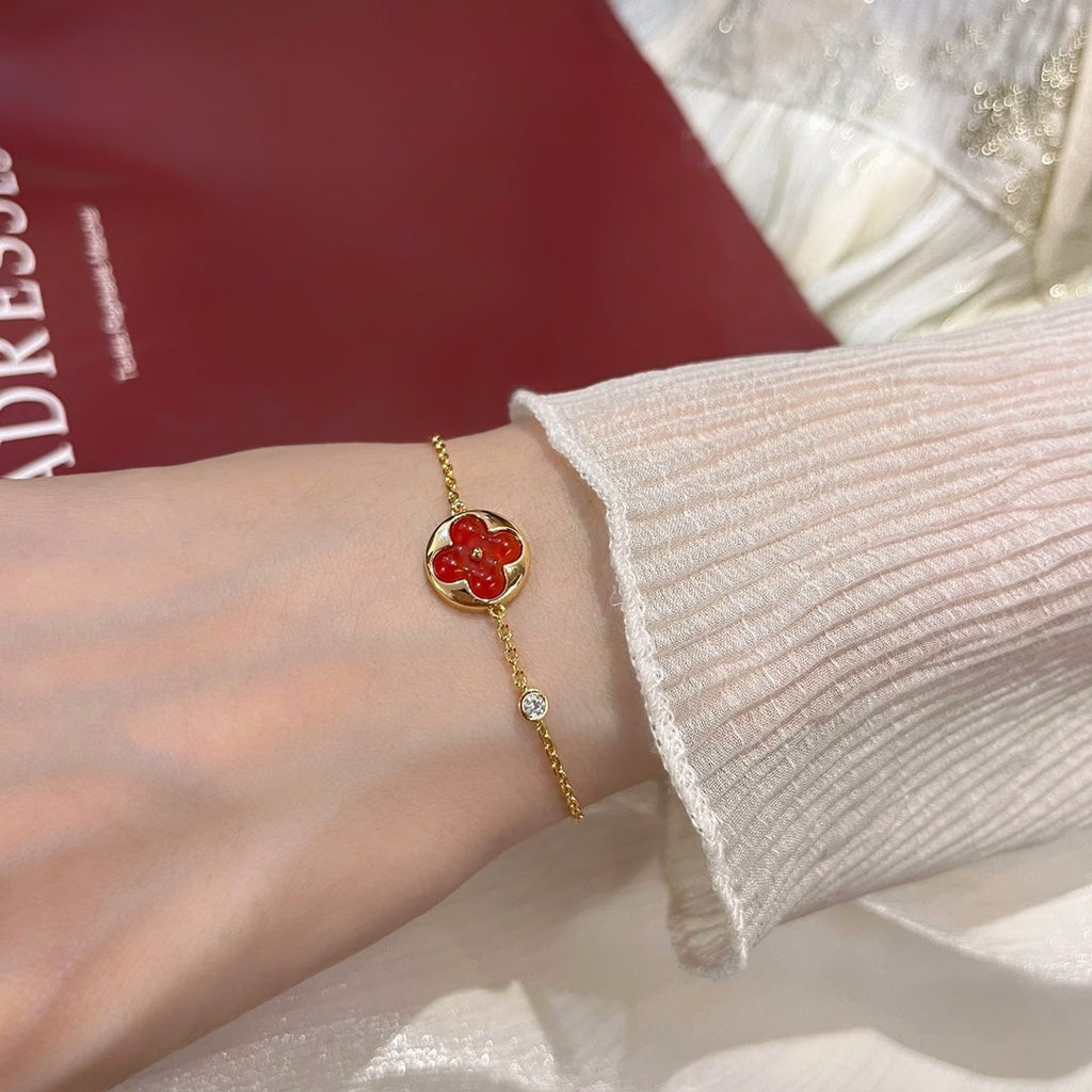⭐Miroze SUN PEDANT CARNELIAN BRACELET