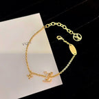 ⭐Miroze LOGO STAR MOTIF GOLD BRACELET