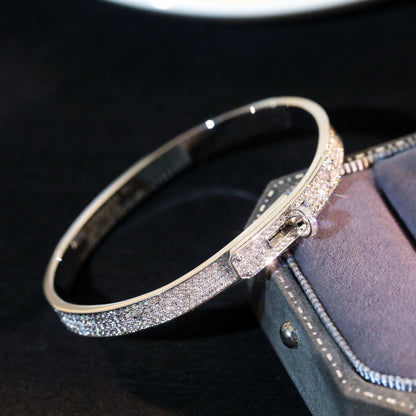 [⭐Miroze]KELLY BRACELET DIAMOND PAVED