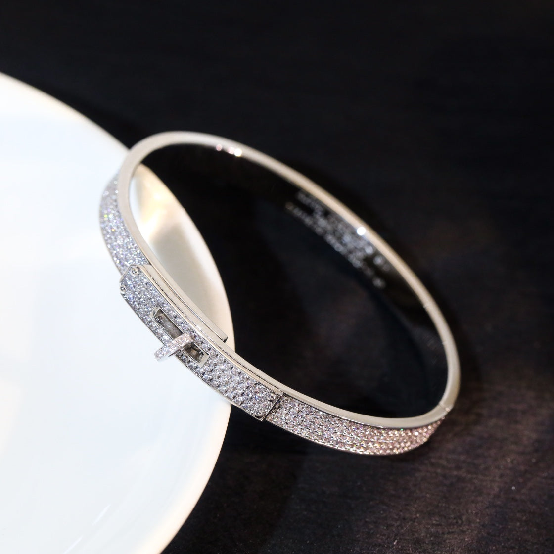 ⭐Miroze KELLY BRACELET DIAMOND PAVED