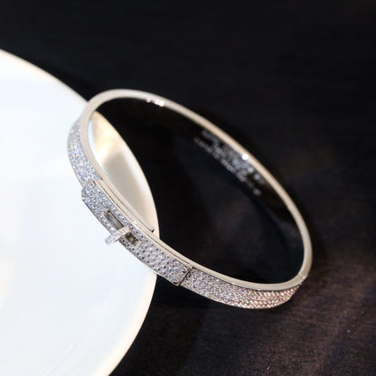 [⭐Miroze]KELLY BRACELET DIAMOND PAVED