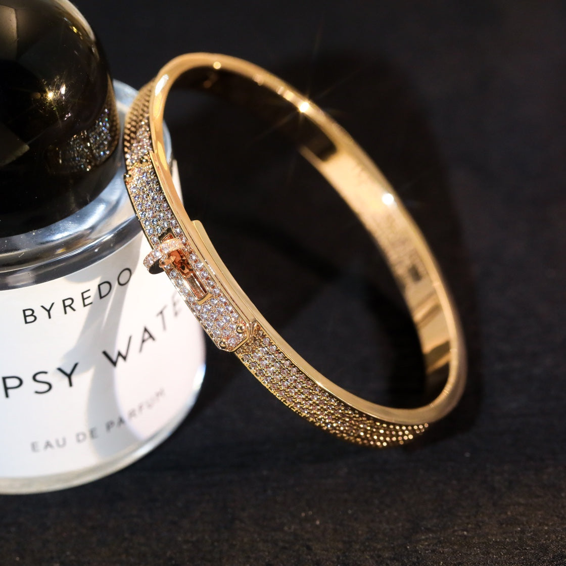 [⭐Miroze]KELLY BRACELET DIAMOND PAVED