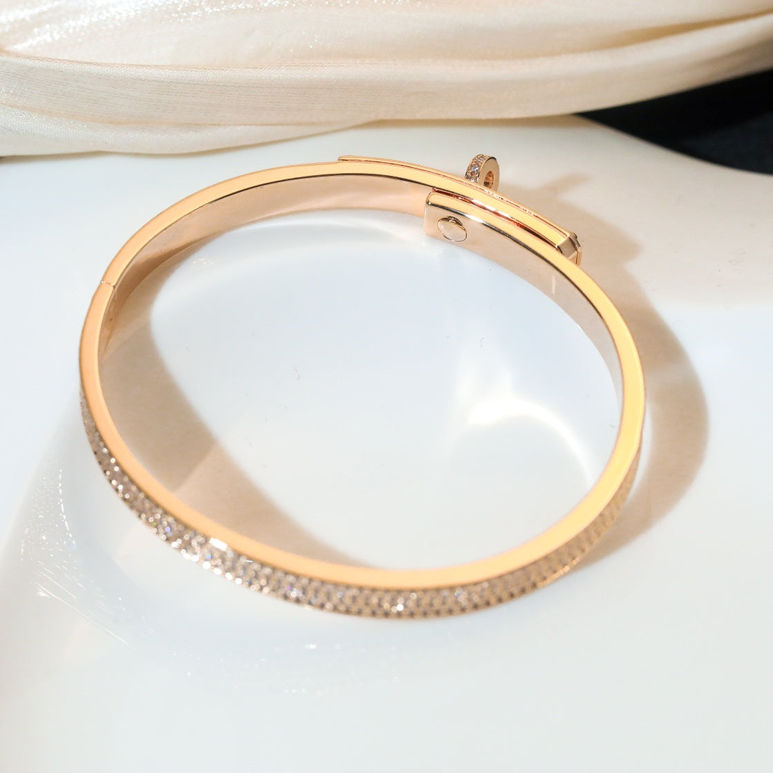 [⭐Miroze]KELLY BRACELET DIAMOND PAVED