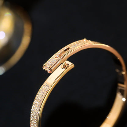 [⭐Miroze]KELLY BRACELET DIAMOND PAVED