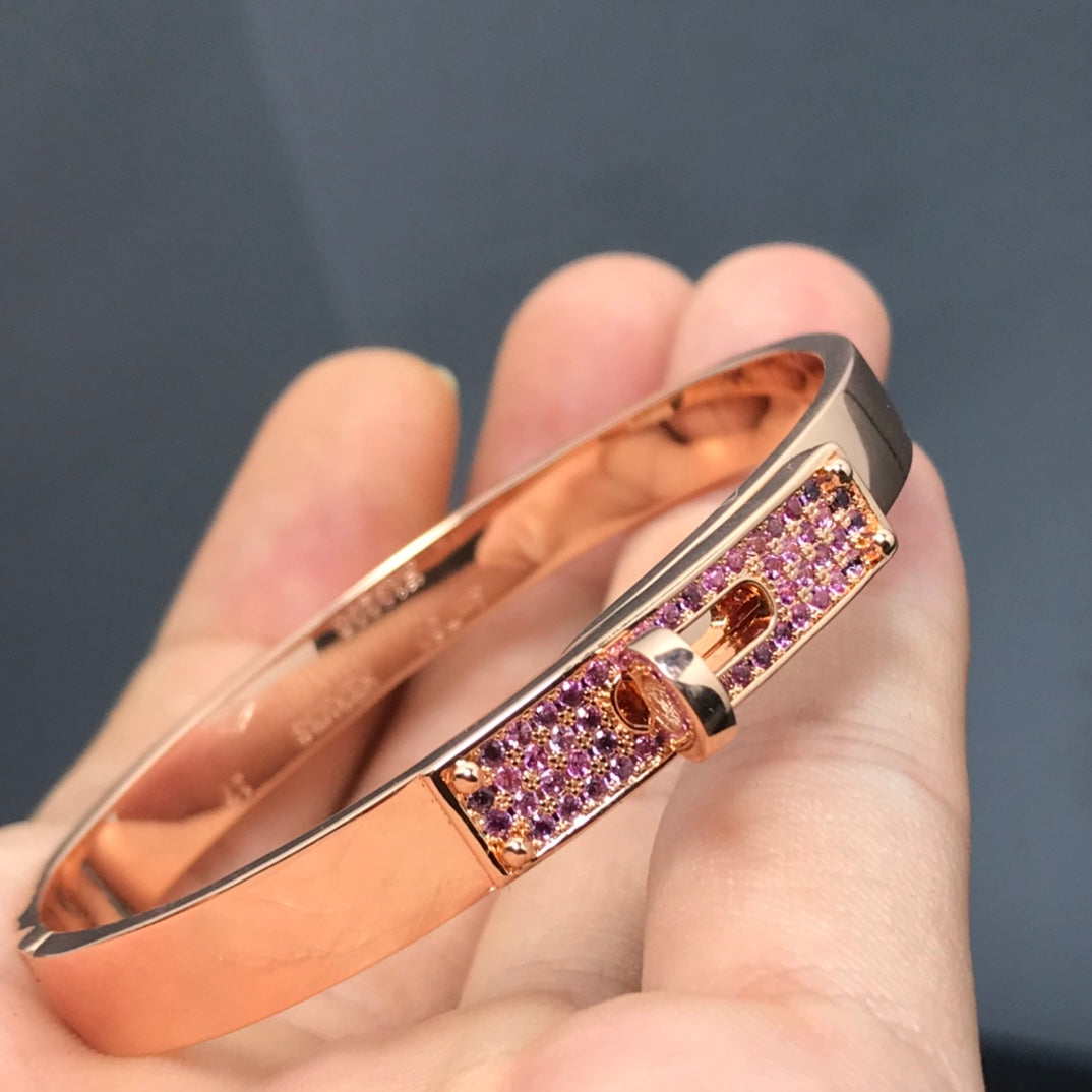⭐Miroze KELLY BRACELET PINK DIAMOND