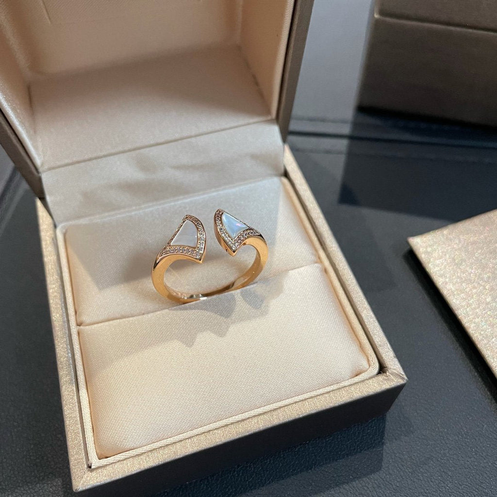 [⭐Veya]DREAM MOP DIAMOND OPEN RING