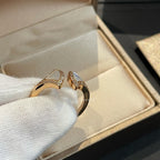 [⭐Veya]DREAM MOP DIAMOND OPEN RING