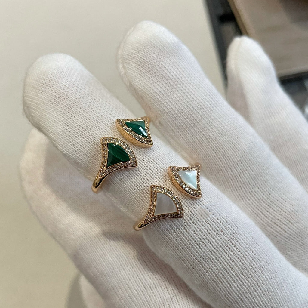 [⭐Veya]DREAM MOP DIAMOND OPEN RING
