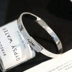 ⭐Miroze KELLY SILVER DIAMOND BRACELET