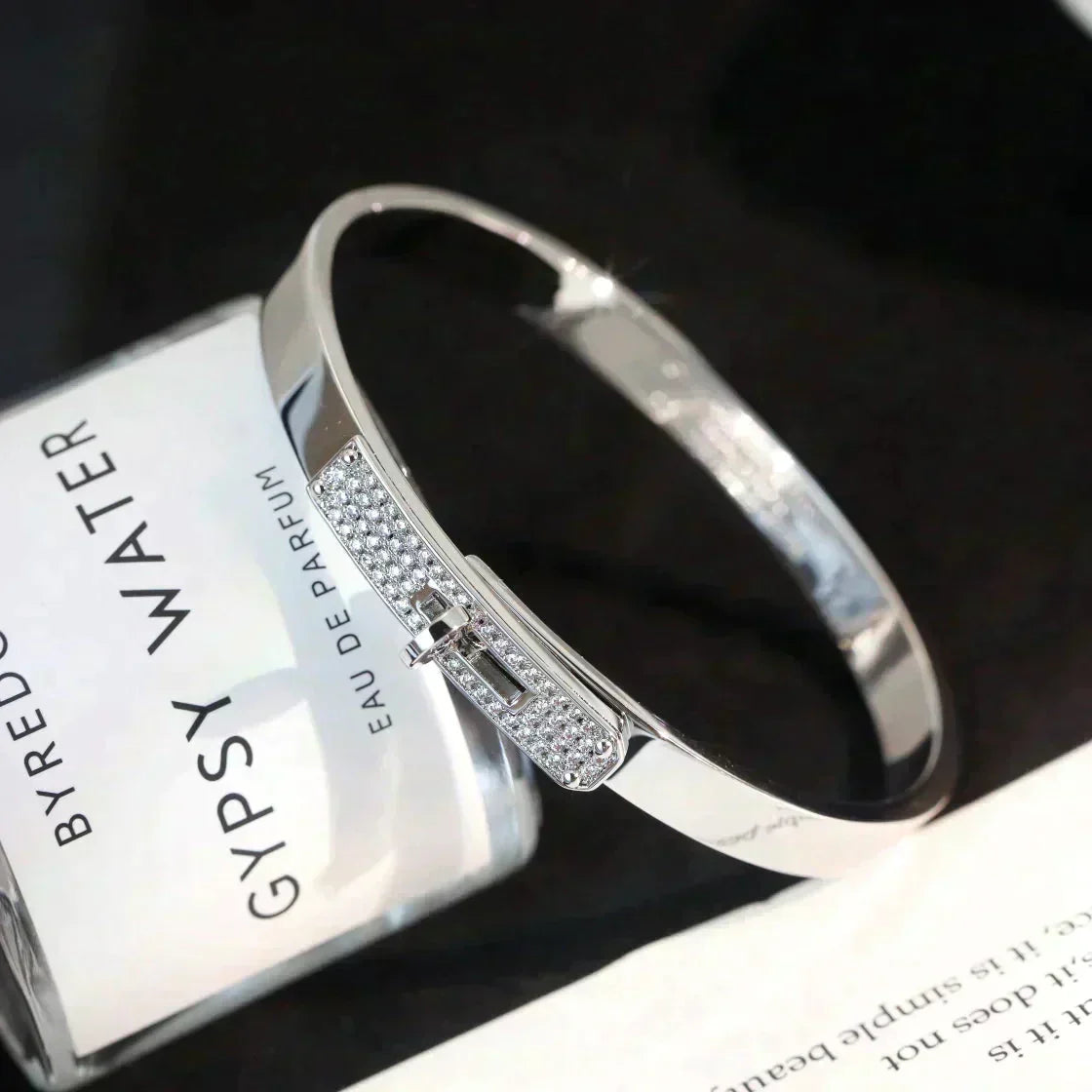 ⭐Miroze KELLY SILVER DIAMOND BRACELET