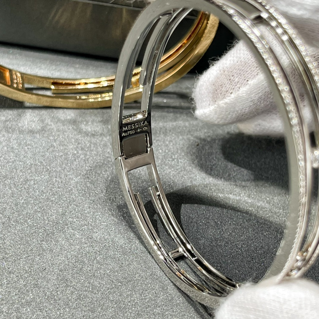 [⭐Miroze]MOVE 10TH PAVED DIAMOND BRACELET