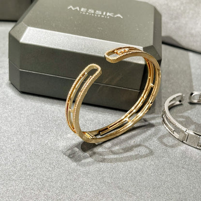 [⭐Miroze]MOVE 10TH PAVED DIAMOND BRACELET