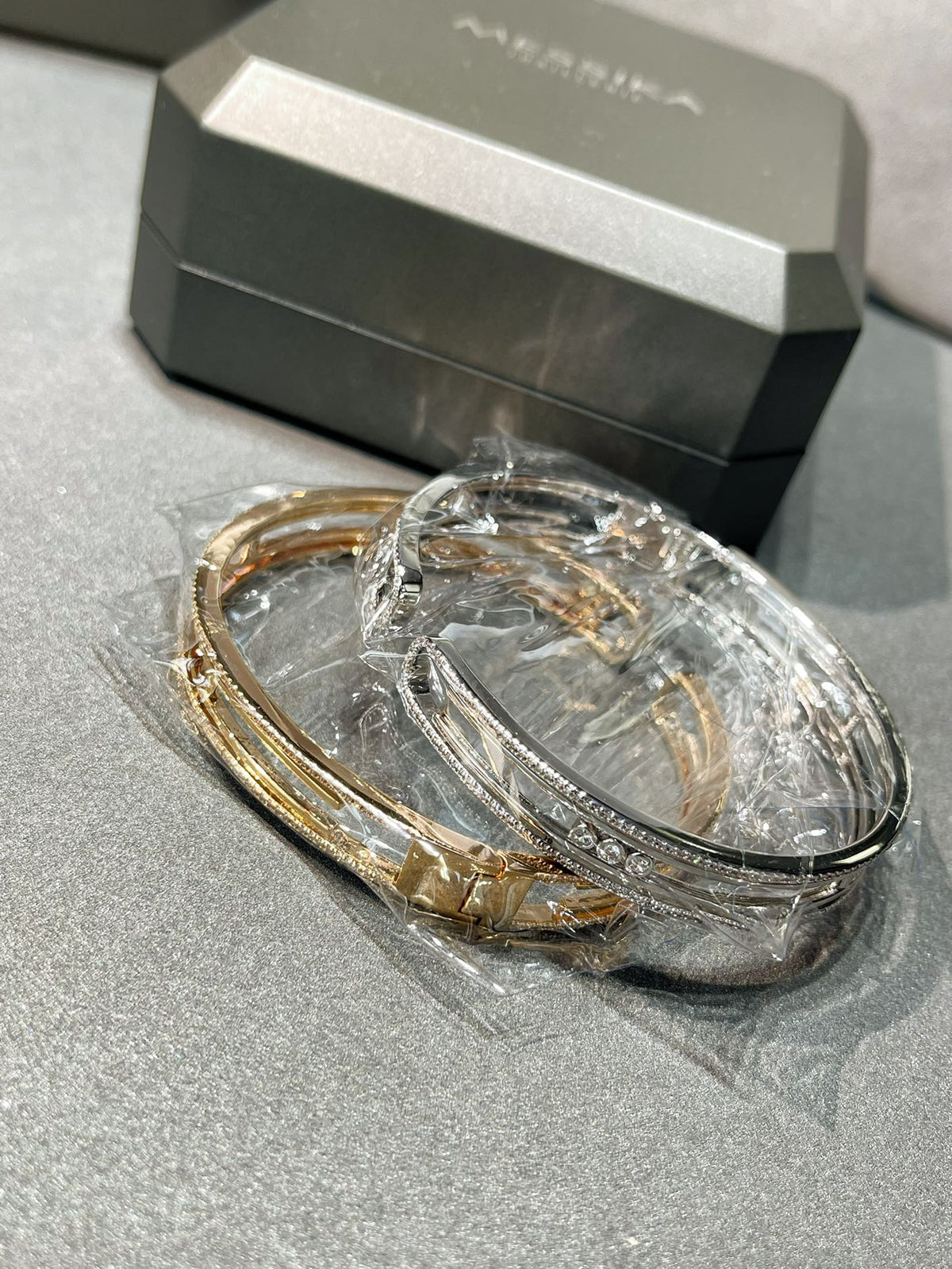 [⭐Miroze]MOVE 10TH PAVED DIAMOND BRACELET