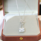 ⭐Miroze POP H PEDANT SILVER NECKLACE