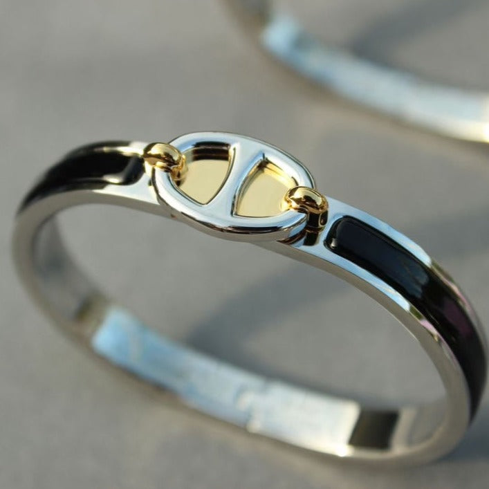 [⭐Miroze]CLIC CHAINE SILVER BRACELET