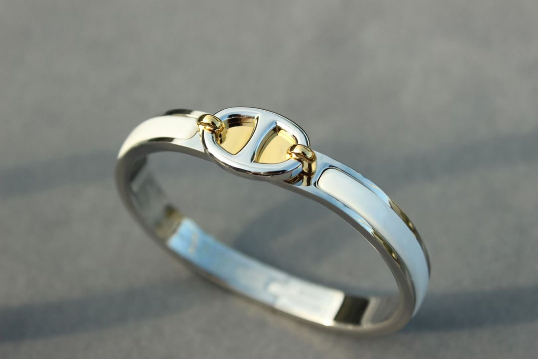 [⭐Miroze]CLIC CHAINE SILVER BRACELET