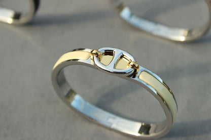 [⭐Miroze]CLIC CHAINE SILVER BRACELET
