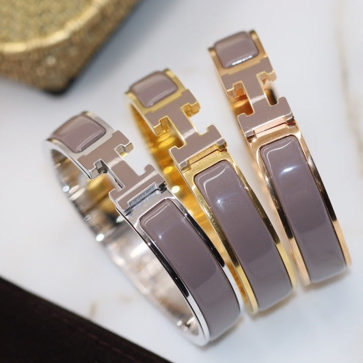⭐Miroze H BRACELET 12MM BROWN