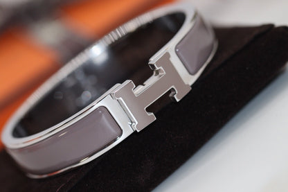 [⭐Miroze]H BRACELET 12MM BROWN