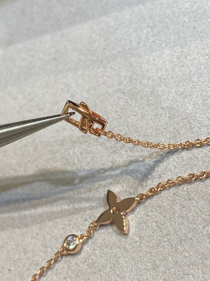 [⭐Miroze]STAR DIAMOND PINK GOLD BRACELET