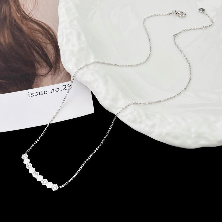 ⭐Miroze BEE MY LOVE DIAMOND NECKLACE