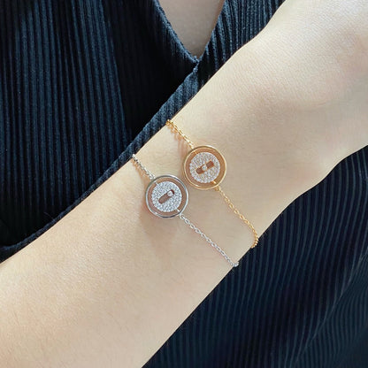 [⭐Miroze]Demo MOVE DIAMOND PAVED BRACELET