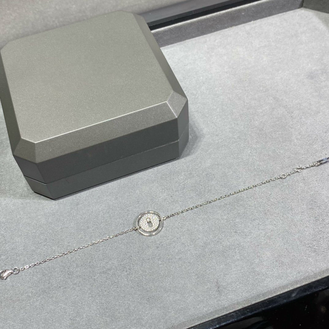 [⭐Miroze]Demo MOVE DIAMOND PAVED BRACELET