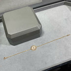 [⭐Miroze]LUCKY MOVE DIAMOND PAVED BRACELET