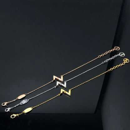 [⭐Miroze]VOLT LV LOGO BRACELET
