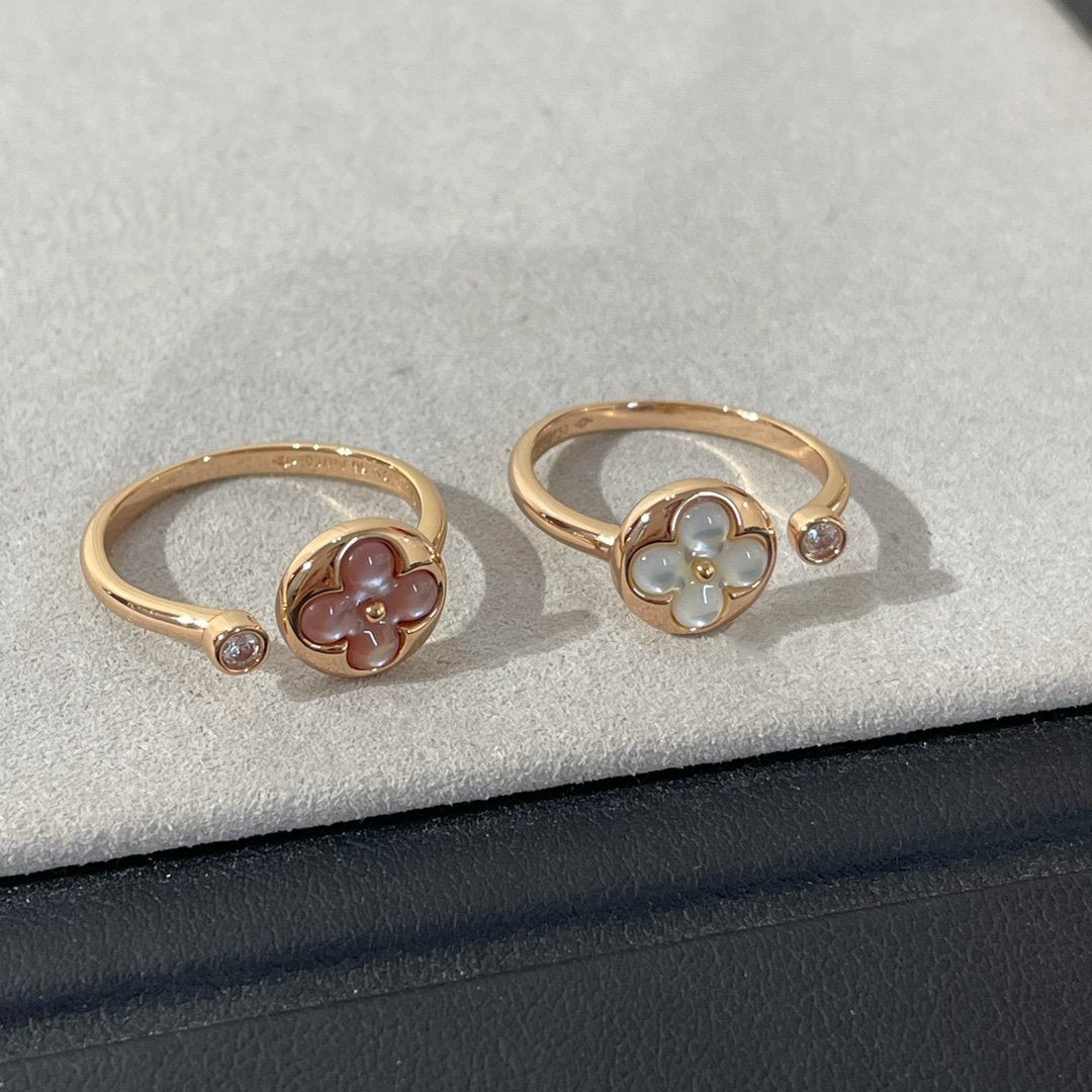 ⭐Miroze SUN 1 DIAMOND PINK MOP RING