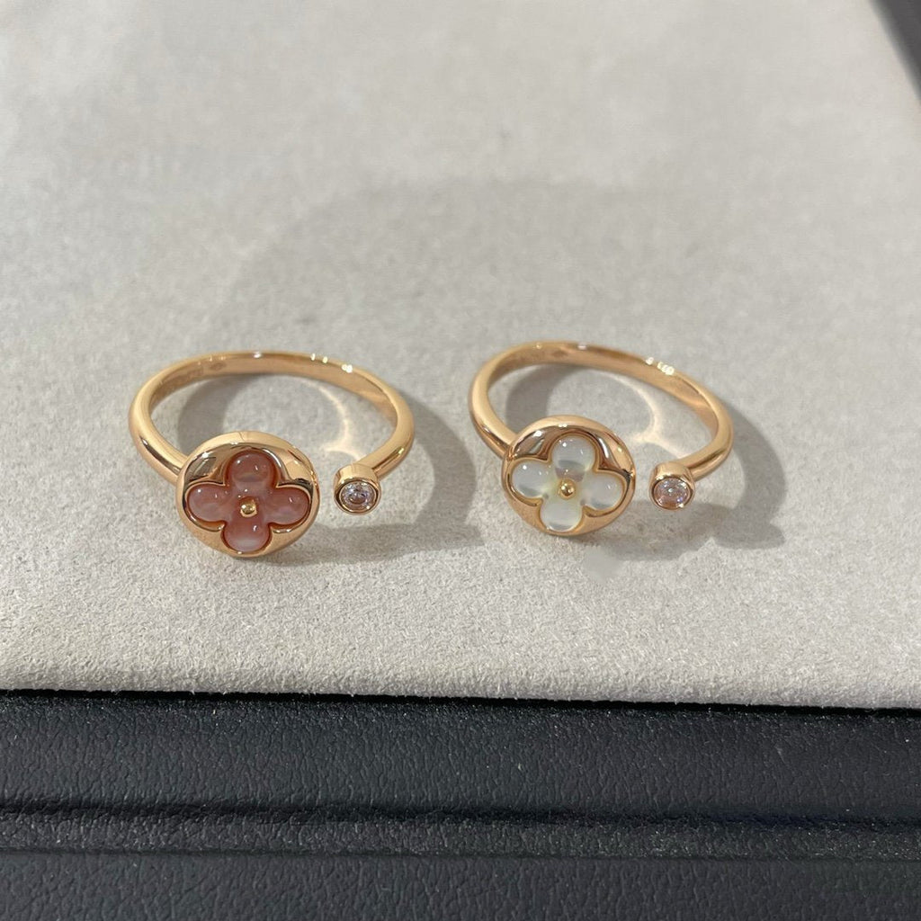 ⭐Miroze SUN 1 DIAMOND PINK MOP RING