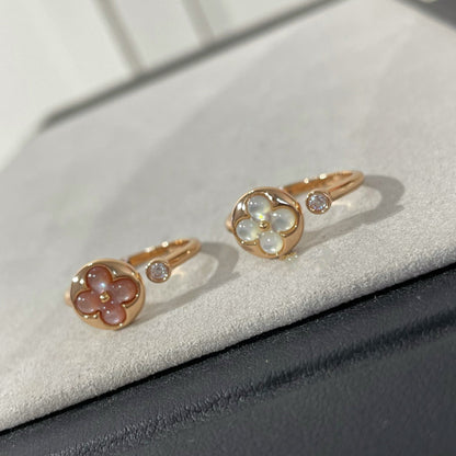 [⭐Miroze]SUN 1 DIAMOND PINK MOP RING